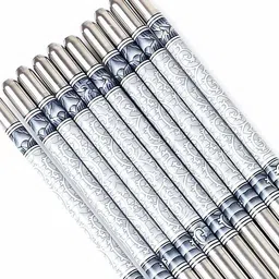 vedvit Eating, Cooking Stainless Steel Chinese, Japanese, Korean, Vietnamese Chopstick image 5