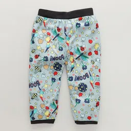 BAESD Boys Printed Shirt with Trousers & Jacket image 2