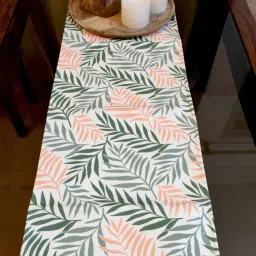 akira Floral Print Multicolor Table Runner | 72 X 12 Inches image 1