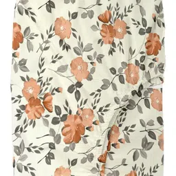 Trance Home Linen Printed Cotton 180 TC Fitted Double Queen Bedsheet With 2 Pillow Covers image 2