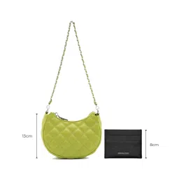 MIRAGGIO Poppy Shoulder Bag Green (M) image 2
