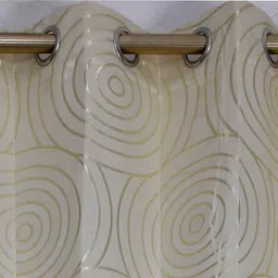 presto Green Poly Cotton Door Curtain image 3