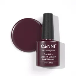 CANNI Gel Color System Coat Color Soak-Off UV & LED Nail Polish-Deep Marsala 258-picture-19