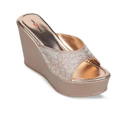 Shezone Embellished Wedge Heels image 4