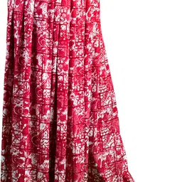 fashion bazaar Pack of 2 Women Flared Black, Red Lycra Blend Trousers image 3