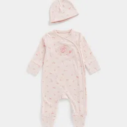 mothercare Infants Printed Pure Cotton Sleepsuit-picture-34