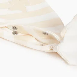 Chicco Unisex Kids Striped  Leg Opening Babysuit image 4