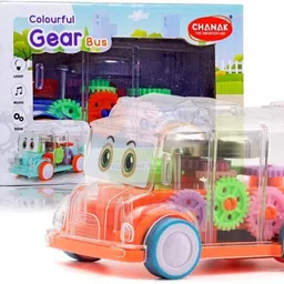 Mini School Bus - Tinkling Sound, Light Effects, Educational Play Vehicle-image-10