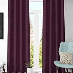 Kuber Industries Maroon Black Out Window Curtain-picture-16