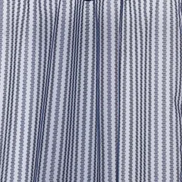 Fashion String Blue 2 Pieces Geometric Printed Sheer Door Curtains image 3