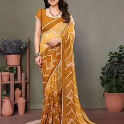 KALINI Printed Pure Georgette Saree-image-44