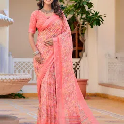 Celeb Styles Geometric Printed Saree-picture-13