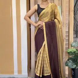 Mitera Striped Ready to Wear Saree-image-76