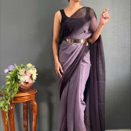Mitera Ombre Pure Crepe Ready to Wear Saree-picture-28