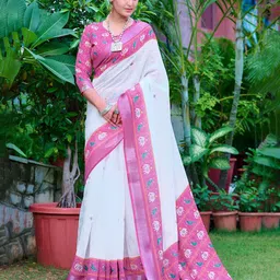 Celeb Styles Ethnic Motifs Printed Saree-picture-26