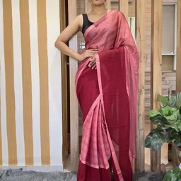 Mitera Striped Pure Chiffon Ready to Wear Saree-picture-31
