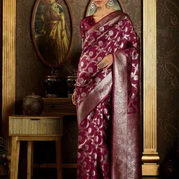 Dori Woven Design Zari Banarasi Saree-picture-29