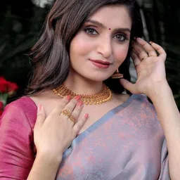 LIMDO Pure Silk Banarasi Saree image 3