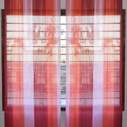 Homefab India Unisex Maroon Curtains and Sheers image 2