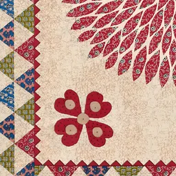 POORAK Red & Green Ethnic Motifs Printed 104 TC Cotton Queen Bedsheet Set image 4