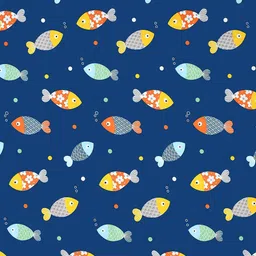 MORADO Blue & Yellow Graphic 210 TC Single Bedsheet with 1 Pillow Covers image 2