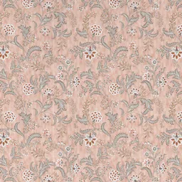 DDecor Pink & Red Printed Cotton 144 TC Fitted King Bedsheet with 2 Pillow Covers image 3