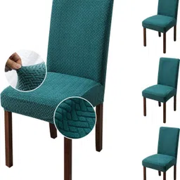vinsano Jacquard Plain 1 Seater Chair Cover-picture-27