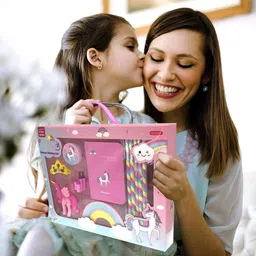 magicwand Unicorn Stationery Set Birthday Return Gift Pack of 11 Pcs image 2