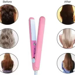 balaan's beauty bazar Portable Mini Hair Straightener Flat iron (Multicolor, Pack of 1) Hair Straightener-picture-20