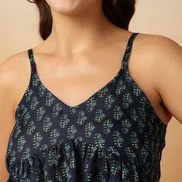 nayo Women Printed Pure Cotton Straight Kurta image 4