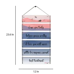 Motivational Quotes Multicolour MDF Wall Hanging by Random image 3