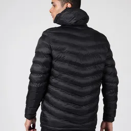 caraba Men Solid Bomber Jacket image 2