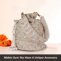 planx Women Beige Potli-picture-35