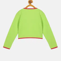 KiddoPanti Girls Crop Shrug image 2