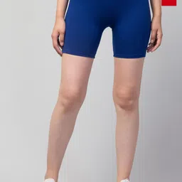 CKARFE Women Pack of 2 Skinny Fit Cycling Sports Shorts-picture-15