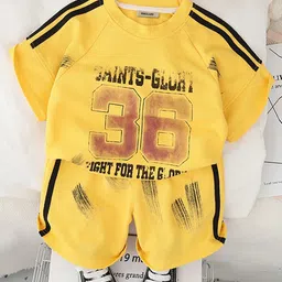 INCLUD Boys Printed T-shirt with Shorts-picture-44