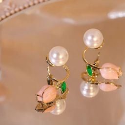 PolluxCraft Floral Studs Earrings-picture-27