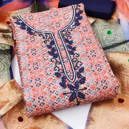 Maroosh Embellished Unstitched Dress Material-picture-29