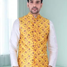 JEXI Men Regular Kurta with Pyjamas image 3