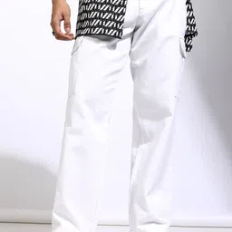 HIGHLANDER Men Mid-Rise Straight Fit Cargos Trousers-picture-15