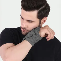 FREECULTR Bamboo Bandana For Men & Women Soft & Durable Bandana - Iron Charcoal P2 image 2