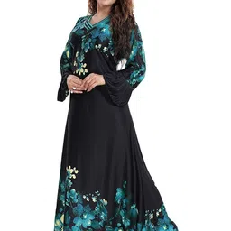 PURSA Pack Of 2 Printed Maxi Nightdress image 3