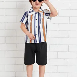 BAESD Boys Classic Striped Casual Shirt-picture-55