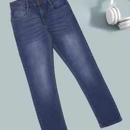 Pantaloons Junior Boys Slim Fit Mid-Rise Light Fade Jeans-picture-42