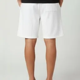 FABSTIEVE Men Typography Printed Low-Rise Shorts image 2