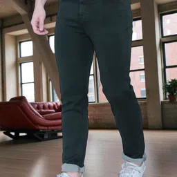 AWACK Men Lean Regular Fit Mid-Rise Stretchable Jeans image 4