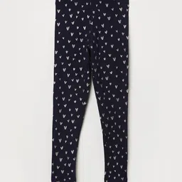 Fame Forever by Lifestyle Girls Slim-Fit Printed Cotton Ankle Length Leggings-picture-40