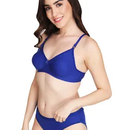 Liigne Pack Of 3 Everyday Padded Bra Pure Cotton Lingerie Set image 3