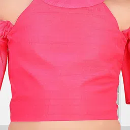 Pragya Exclusive Girls Linen Top With Skirt image 3