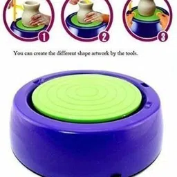 sno Electric Battery Operated Pottery Wheel Set Clay Pot Making Machine Game POT_48 image 5